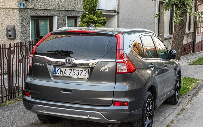 Honda CR-V cena 76500 przebieg: 118000, rok produkcji 2016 z Wadowice małe 92